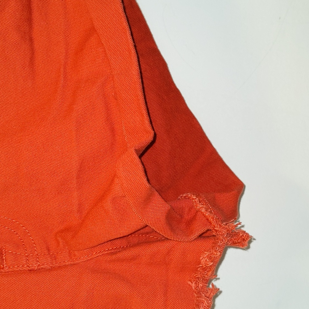 Old Navy Boyfriend Women's Size 8 Regular Red Shorts - Picture 4 of 11